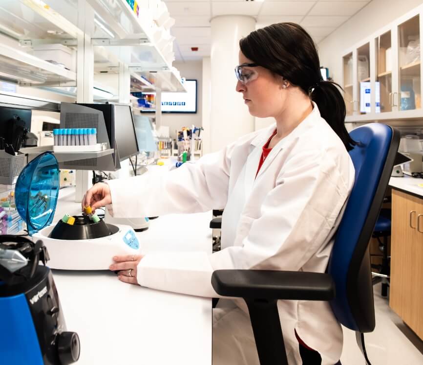 Scientist in BioFit Chair