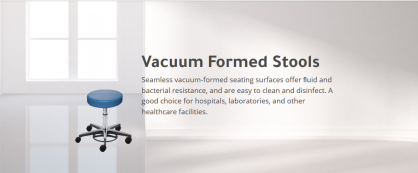 Vacuum-Formed Stools for Healthcare